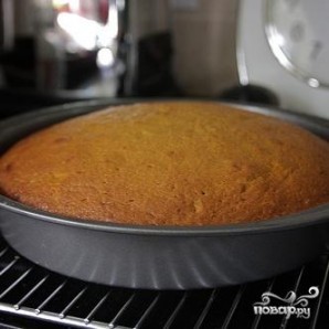 Тыквенный пирог с кремом из коричневого масла - фото шаг 5