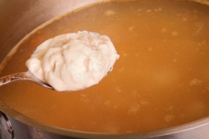 Белковый суп с курицей - фото шаг 9