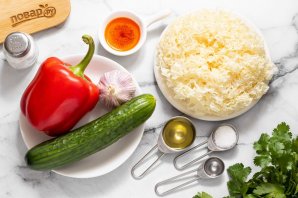 Салат из ледяного гриба - фото шаг 1