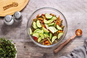 Салат из папоротника - фото шаг 9