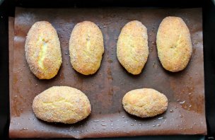 Зразы картофельные с мясом в духовке - фото шаг 8