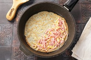 Блины с ветчиной - фото шаг 13