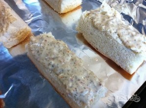 Хлеб с чесноком и сыром - фото шаг 6