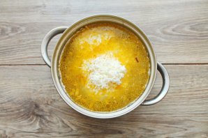 Сырный суп с куриными желудками - фото шаг 6