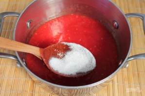 Жареные баклажаны в томатном соусе на зиму - фото шаг 5