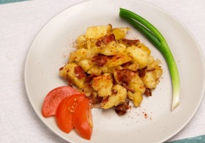 Жареная картошка с беконом - фото шаг 4