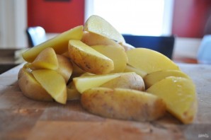 Картофель с капустой в духовке - фото шаг 3