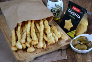 Гриссини с полентой "Bravolli" - фото шаг 13