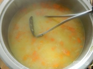 Картофельный суп-толчeнка с квашеной капустой - фото шаг 8