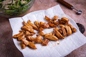 Салат с курицей и рукколой - фото шаг 13