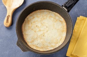 Блинчики с бананом - фото шаг 9