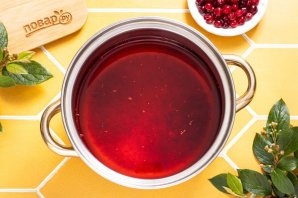 Клюквенный напиток - фото шаг 7