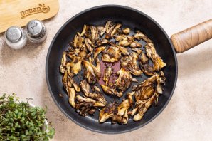 Жареные Майтаке - фото шаг 7