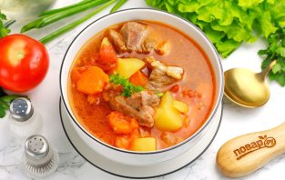 Шурпа на пиве - фото шаг 10