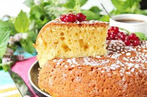 Творожный кекс в мультиварке - фото шаг 12