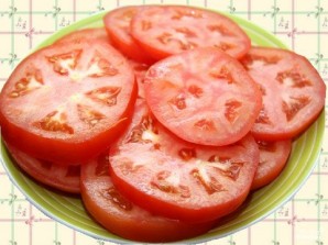 Баклажаны с помидорами в духовке - фото шаг 4