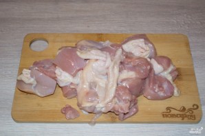 Курица в сливочном соусе с беконом - фото шаг 4