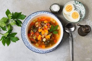 Суп из тыквы для похудения - фото шаг 17