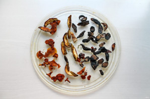 Сушка грибов в микроволновке - фото шаг 4