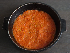 "Ложная" кабачковая икра с кетчупом - фото шаг 7