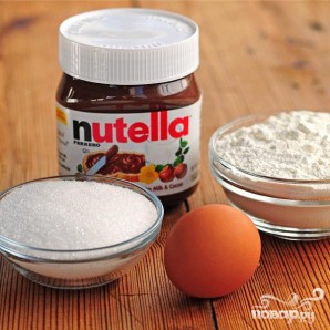 Печенье из крема Nutella - фото шаг 1