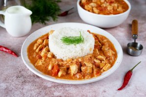 Курица карри - фото шаг 12