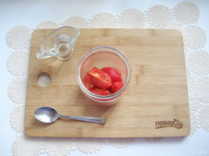 Очищенные помидоры на зиму - фото шаг 8