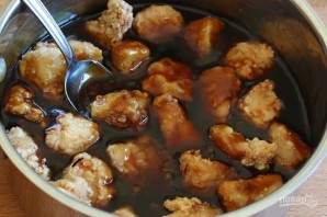 Курица в медово-соевом соусе с кунжутом - фото шаг 8