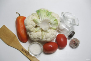 Салат из цветной капусты "Деликатесный" - фото шаг 1