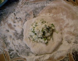 Пирожки с зеленью - фото шаг 5