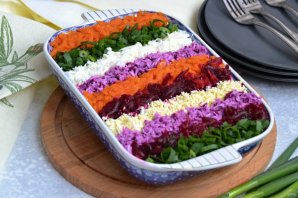 Салат "Радуга" - фото шаг 12