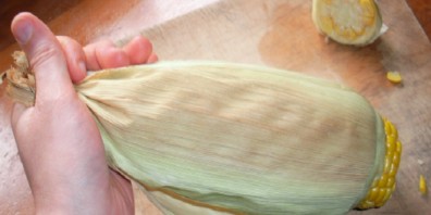 Молодая кукуруза на зиму - фото шаг 3