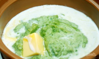 Крем-суп из зеленого горошка и мяты - фото шаг 4
