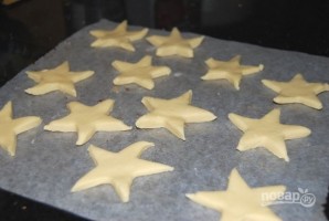 Песочное печенье "Звездочки" (пошаговый рецепт) - фото шаг 5