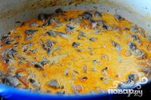 Сливочный суп с грибами и сельдереем - фото шаг 4