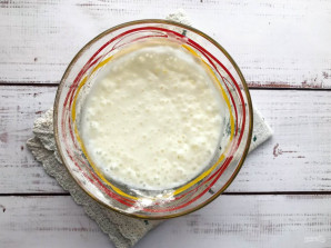 Хачапури на кислом молоке с сыром - фото шаг 2