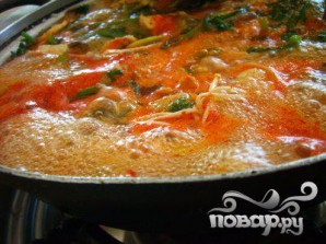 Овощной суп с тортеллини - фото шаг 2