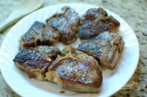 Жареное мясо ягненка - фото шаг 5