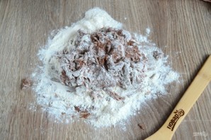 Шоколадно-кокосовые сочники - фото шаг 4