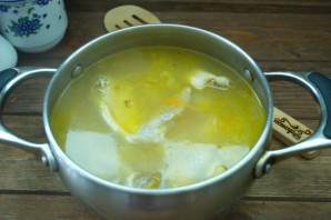 Гороховый суп с куриными крыльями - фото шаг 6