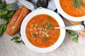 Постный овощной суп - фото шаг 13