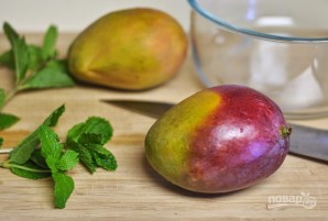 Кекс с манго и мятой - фото шаг 6