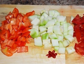 Омлет с брынзой и помидорами   - фото шаг 1
