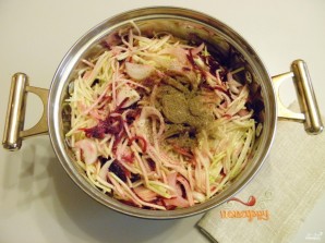 Салат из кабачков на зиму - фото шаг 4