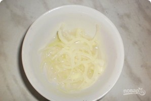 Салат из картофеля с копченой горбушей - фото шаг 1