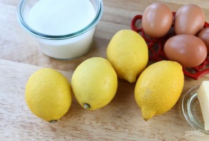 Лимонный крем для десертов - фото шаг 1