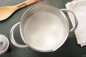 Молочный суп с вермишелью - фото шаг 6