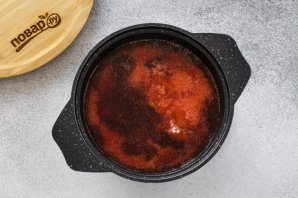 Свекольно-томатный суп - фото шаг 5