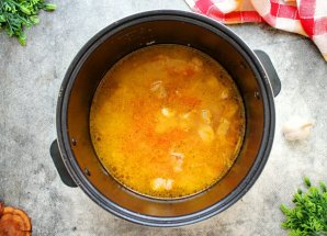 Рис с мясом в мультиварке - фото шаг 9