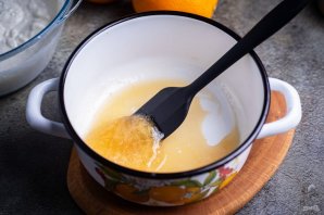 Творожный чизкейк с апельсиновым желе без выпечки - фото шаг 10